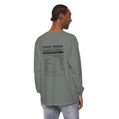 Fitness Trainer Unisex Long Sleeve T-Shirt | Workout Top | Gym Apparel