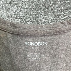 Bonobos Slim Fit T-Shirt Men Large Gray Long Sleeve Crew Neck Casual Outdoor Tee