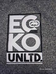 Ecko Unltd Men’s Crewneck Gray Marled Logo T-Shirt Sizes S, M, L, XL