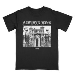 Stephen King Rules Monster Squad Black Cotton T Shirt Size S-5XL