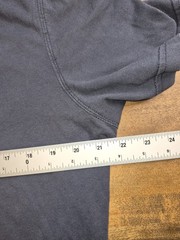 Kuhl Men’s Large T Shirt Born in the Wild Wildfibre Organic Cotton Navy Tee Logo