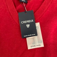 Cremieux Sweater Vest Men’s Small Classic Solid Sleeveless Knit Pullover Top NWT