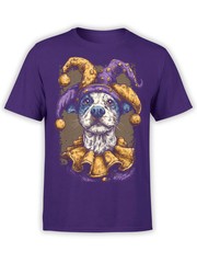 Jester Pup Dog T-Shirt | Unisex