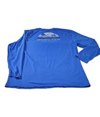 Hang Ten UPF 50+ T Shirt Men XXL Blue Graphic Quick Dry Lightweight Stretch