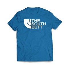The South Butt Funny t-Shirt pordy