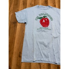 Mens Shirt Men’s Medium? Red Blue Green I’m Delicious Bayfield Apple Festival