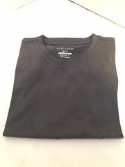 T-Shirt Short Sleeves Gray New Look Size Medium