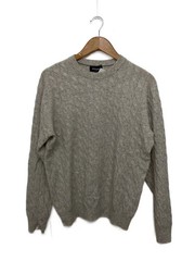 Other Brands Knit Sweater (Thick) Size 3 Wool Gray Solid Color M0133KSW010