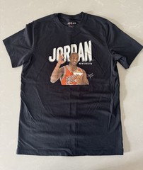 Jordan Michael Jordan Cereal Bowl Graphic T Shirt Men’s Medium Black Jumpman