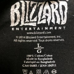 2014 Diablo 3 T Shirt Mens Large Black Blizzard Video Game Promo Graphic Tee