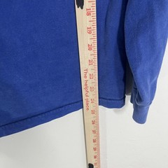 Noah Shirt Mens Small Blue Long Sleeve Pocket Crewneck Tee Made USA Casual