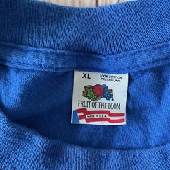 Fruit Of The Loom Vtg 90s Tshirt Lander University Size XL USA single Stitch