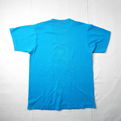 Vintage Liz Claiborne Sport T Shirt Large Blue Single Stitch Screen Stars 90s L