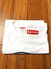 SUPREME SS18 MOLOTOV TEE WHITE MEDIUM M AUTHENTIC NEW IN HAND!