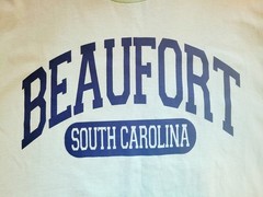 Beaufort South Carolina T Shirt Large New Old Stock Delta Pro Tag Free Shipping