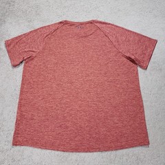 Under Armour The Tech Tee Training Shirt Men 4XL Red Heather Short Sleeve Active
