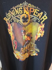 Burning Spear Seattle Fan Appreciation Tour T-Shirt Size XL 2022