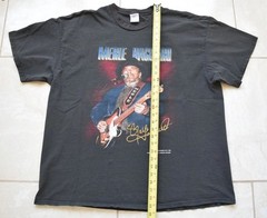 Vintage 1998 Thrashed Merle Haggard Shirt Tee XL Rare Country Tour Telecaster