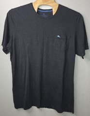 TOMMY BAHAMA Men’s 3XLT Black Short Sleeve T-shirt -3079