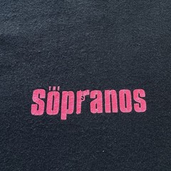Vintage 2000s The Sopranos HBO Tv Show series movie Film Promo Tee T-shirt