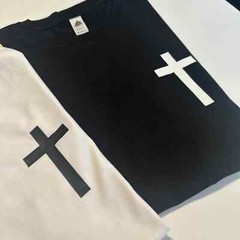 Front & Back Bible Verse T-Shirt Philippians 4:13 Jesus Christian Cross Church