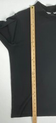Turnbury Mens Size M Black Shirt Long Sleeve Mock High Neck Casual