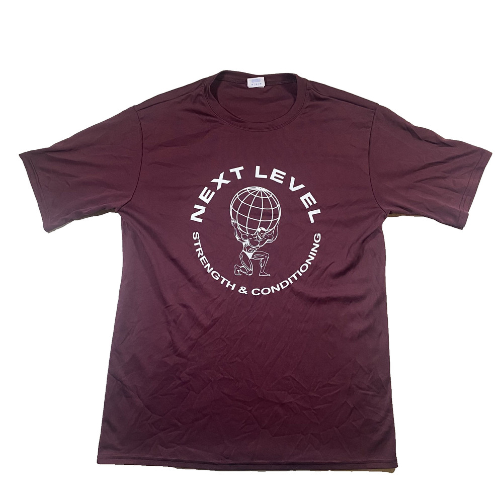 Next Level Dri Fit T Shirt Men’s M Strength and Conditioning Last Man Standing