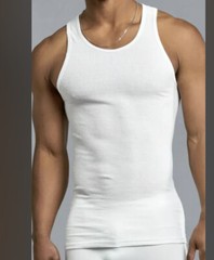 POWER CLUB White A-Shirts 3 Pieces Men size XL 46-48