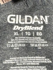 NWT Australian Sheperd Printed T Shirt Gildan Dry Blend Heather Gray Men Size XL