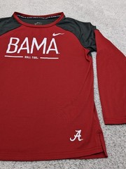 University of Alabama Crimson Tide Football Nike Dri-Fit Shirt Womens Small