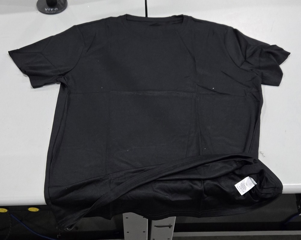 GENERIC UNI-SEX T-SHIRT 71% RAYON, 25% POLYAMIDE SIZE: MEN 3XL WOMEN 3XL – BLACK