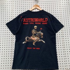 Travis Scott Astroworld T Shirt Mens Medium Black 2010s Wish You Were Here Tour