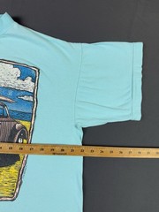 Rare Vintage 90s End Of Summer Surfari Beetle Beach Surf Nature XL Tee Art