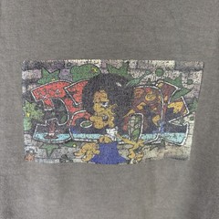 Vintage 90s Dank Skate Skater Shirt Mens XL Green Box Graphic Streetwear Rare