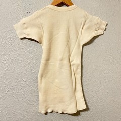 Vtg 70s Healthknit Mens 34 36 Thermal Shirt Short Sleeve F