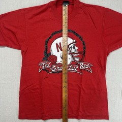 Vintage 1987 Grateful Dead Red Parody University Of Nebraska Red Shirt Large