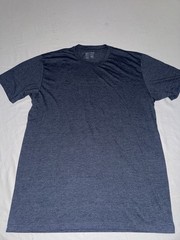 FRESH CLEAN THREADS Men’s Navy Blue Short Sleeve Crew Neck – XL Tall