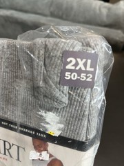 Vtg Joe Boxer A-Shirt Athletic Tank Gray 2 Pack Size 2XL 50-52