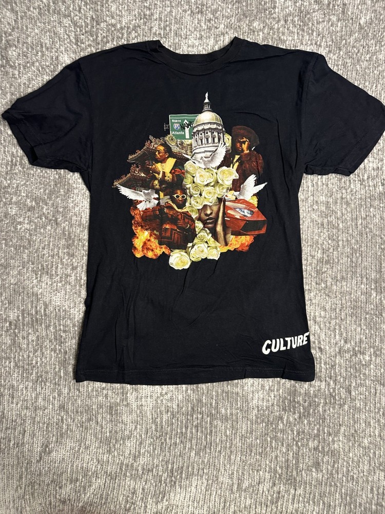 Migos YRN Culture T Shirt Medium Rare Offset Takeoff Quavo Tee