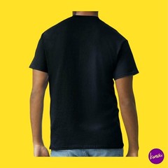 GILDAN Unisex Ultra Cotton T-Shirt, Style G2000, Black (2-Pack), UK L | EU 52