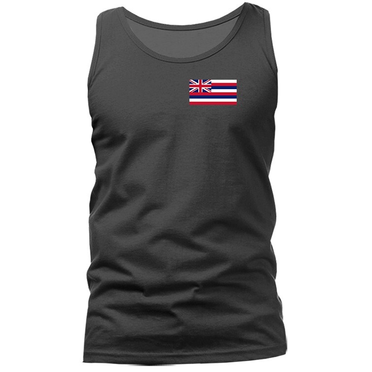 State of Hawaii Flag Crest HI Graphic Tank Top