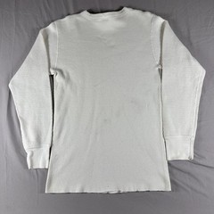 Vintage 1970s Heavyweight Cotton Military Thermal Hemingway Apparel Size Large
