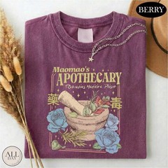 Mao Mao Apothecary Shirt Kawaii Anime Potion Graphic Unisex Manga Fan Tee