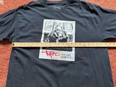 Tupac Shakur Graphic T-Shirt Adult L Large Casual Rap Hip Hop Trust Nobody