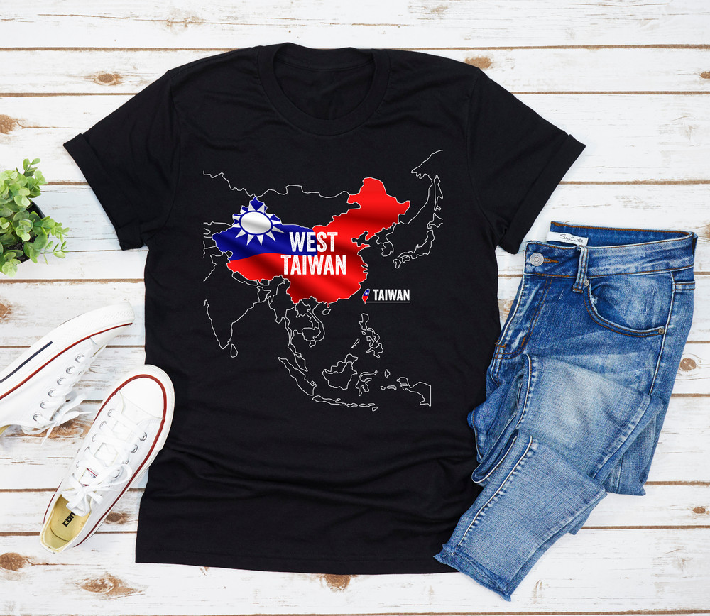 West Taiwan Funny China Shirt T-Shirt Taiwanese Support L XL Men Women