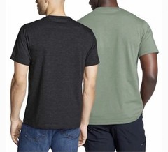 Eddie Bauer Men’s T-Shirts 2-Pack x2 (4 Shirts) Size XXL Green & Gray