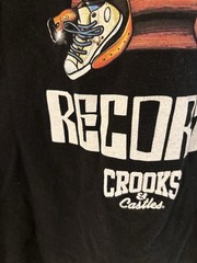 Crooks And Castles X Death Row Records Snoop Dogg Electric Chair T Large EUC