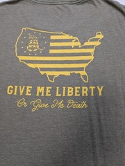 5.11 Tactical Shirt Mens 2XL XXL Green Patriotic USA Military Army Flag Snake