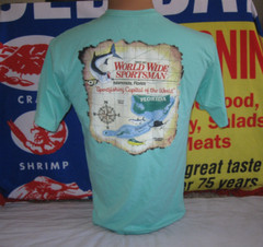 WORLD WIDE SPORTSMAN Islamorada Florida Keys T Shirt Men’s M FISHING MAHI MARLIN