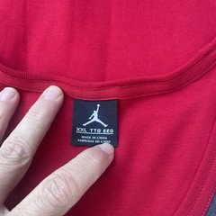 VTG Michael Jordan Vintage All Over Print Tank Top Sleveless Tshirt Size 2XL